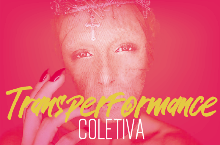 Folder da residência coreográfica Transperformance Coletiva 