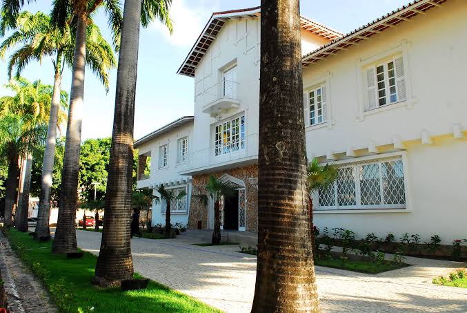 Entrada da Vila das Artes, localizada no Centro de Fortaleza